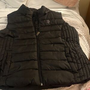 U.S. Polo Assn. Black Puffer Vest